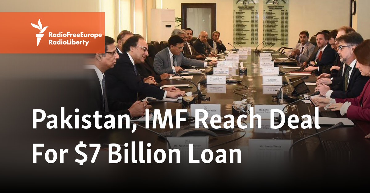 Pakistan, IMF Reach Deal For $7 Billion Loan